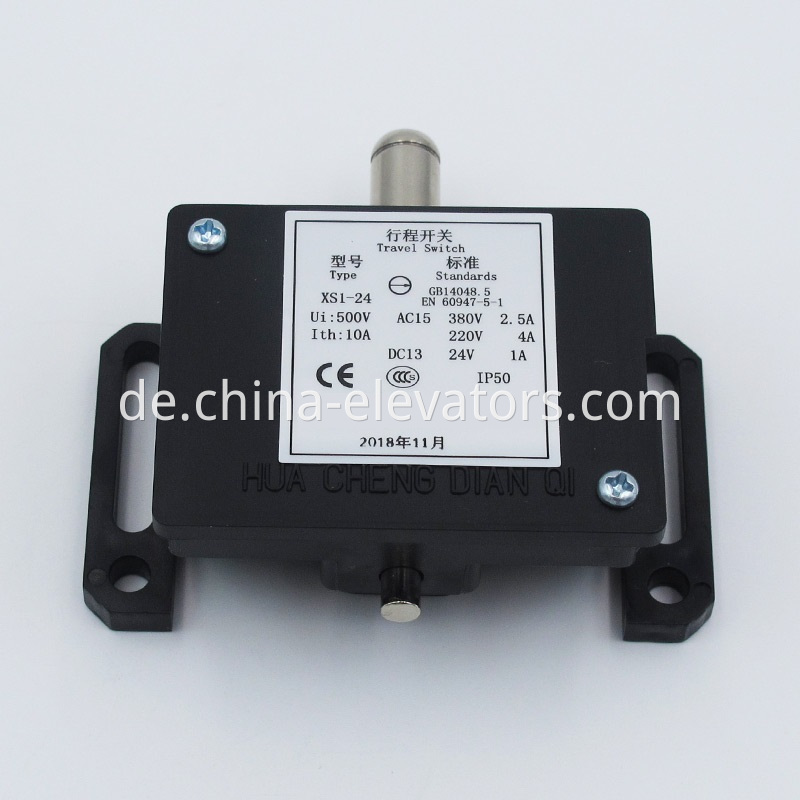 Travel Switch for MRL Elevator Speed Governor XS1-24